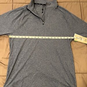 Legend Men's light blue Quarter-Zip Pullover